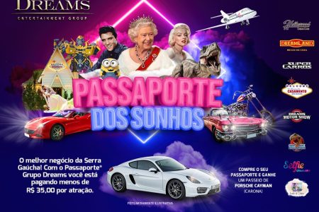 Passaporte Grupo Dreams – 8 Atrações