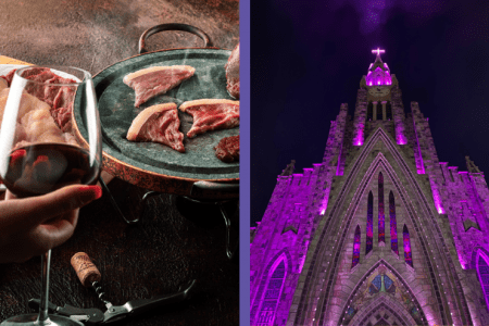 Fondue Gourmet + Show de Luzes Catedral de Pedra Canela