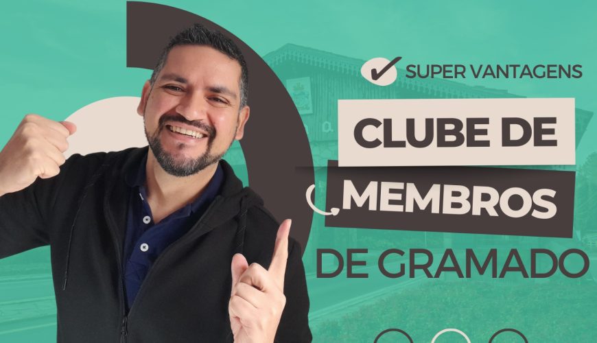 Clube de membros em gramado