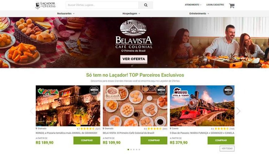 Cupons de Desconto Laçador de Ofertas em Gramado