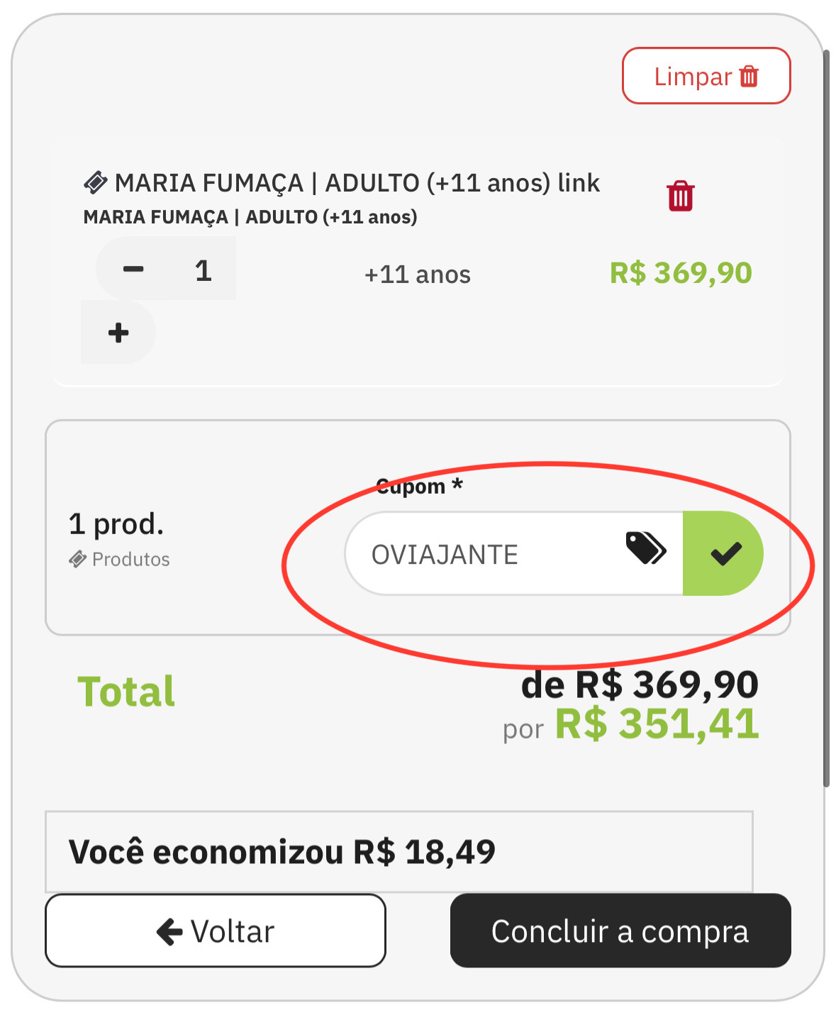 ¡Paseo Maria Fumaça con cupón de descuento! Garantice su experiencia con Viaje pra Gramado 3 Cómo utilizar el cupón de descuento OVIAJANTE