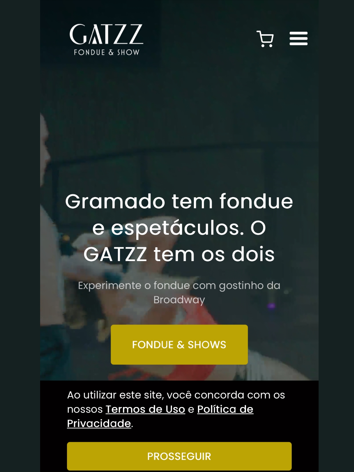 Ingresso - Gatzz Passo 01