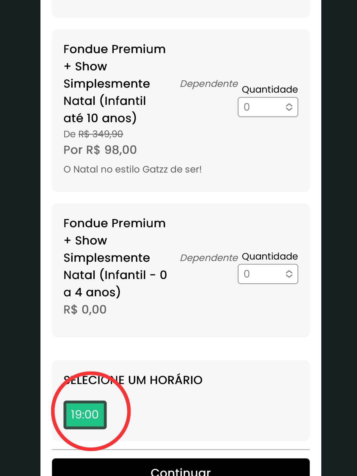 Ingresso - Gatzz Passo 04