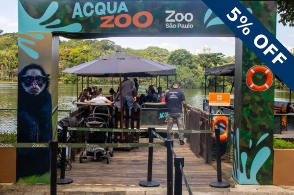 Entrada al Acqua Zoo de São Paulo – cupón OVIAJANTE con un descuento de 5%