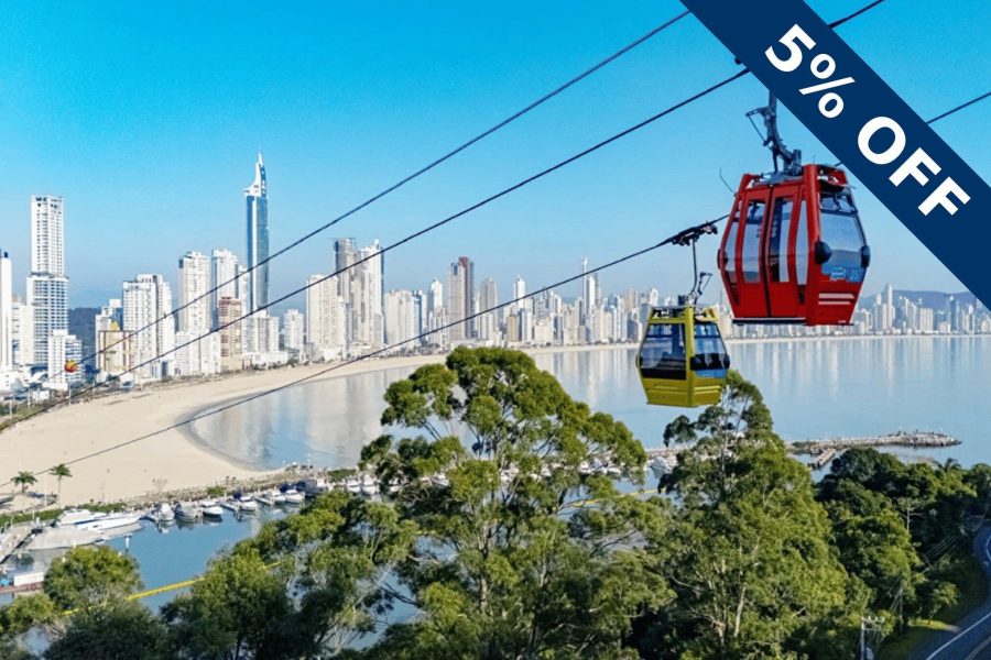 Cupom de desconto OVIAJANTE para o ingresso do Parque Unipraias em Balneário Camboriú
