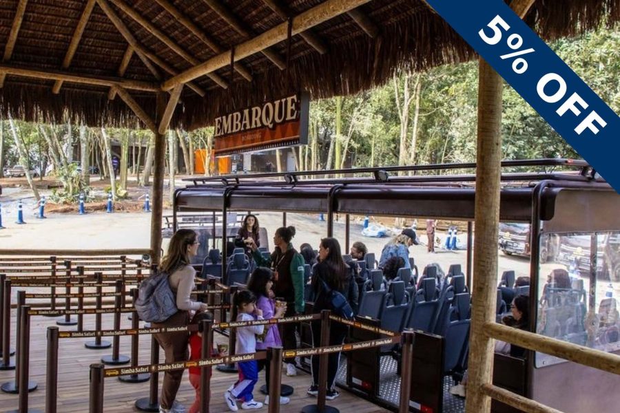 Salida del Simba Safari en São Paulo: cupón OVIAJANTE con un descuento de 5%