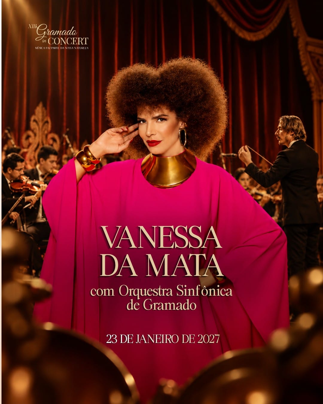 Vanessa da Mata com a Orquestra Sinfônica de Gramado no XIII Gramado in Concert, 23 de janeiro de 2027