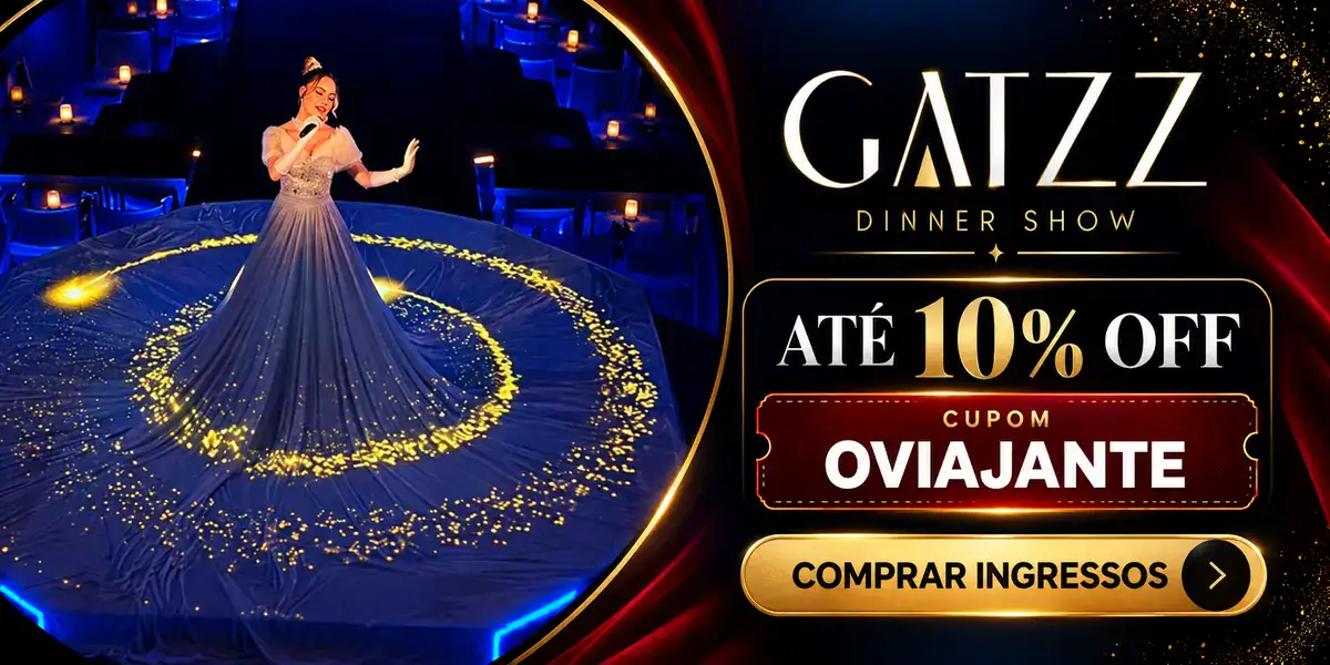 Gatzz Dinner Show Gramado – ingressos com cupom OVIAJANTE 10% de desconto