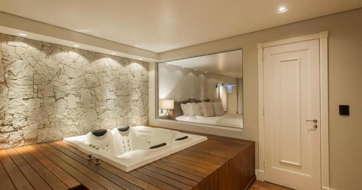 Suíte Premium com hidromassagem do Varanda Boutique Hotel em Gramado